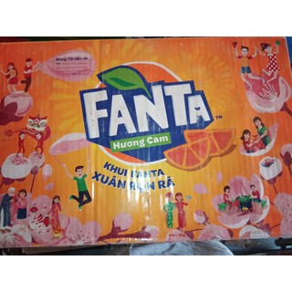 Nước ngọt Fanta lon 330ml x 24