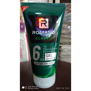 Gel tạo kiểu tóc Romano 150 gr