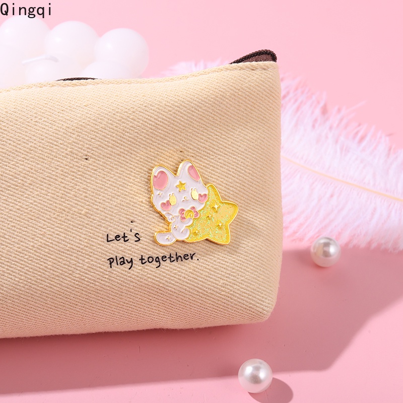 Ghim cài áo Miss Zoe tráng men hình động vật dễ thương