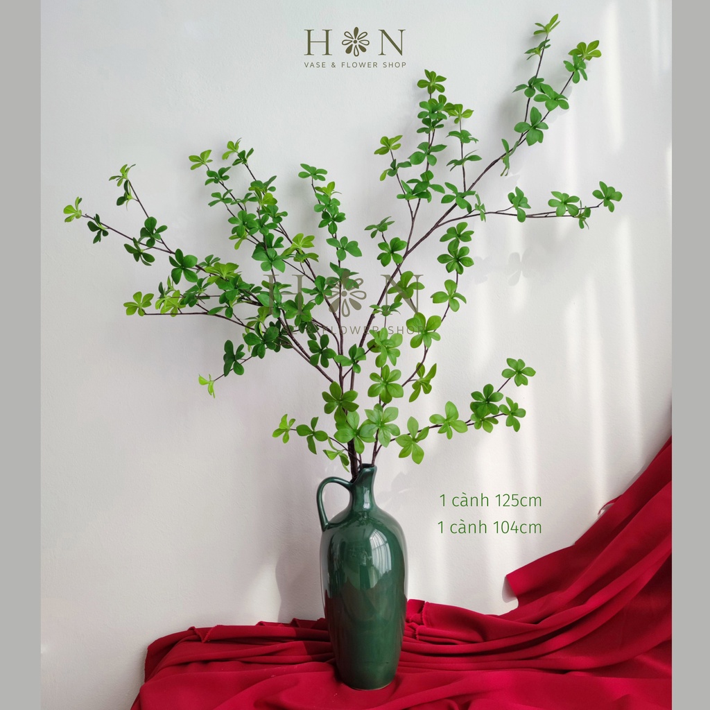 Cành Thạch Nam giả thân nâu loại 1 giống thật  - Han decor