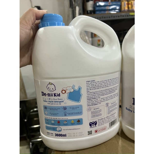 Nước giặt quần áo em bé Dni -Kid 3000ml 1 Can
