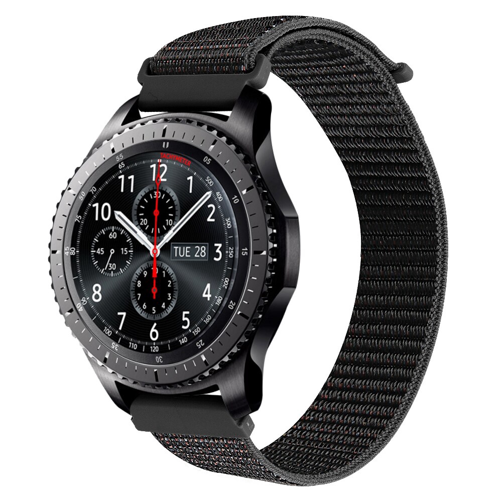 Dây đeo nylon 22mm chuyên dụng cho đồng hồ thông minh Samsung Gear S3 Classic / Frontier/ Galaxy Watch 46mm Watch GT 2