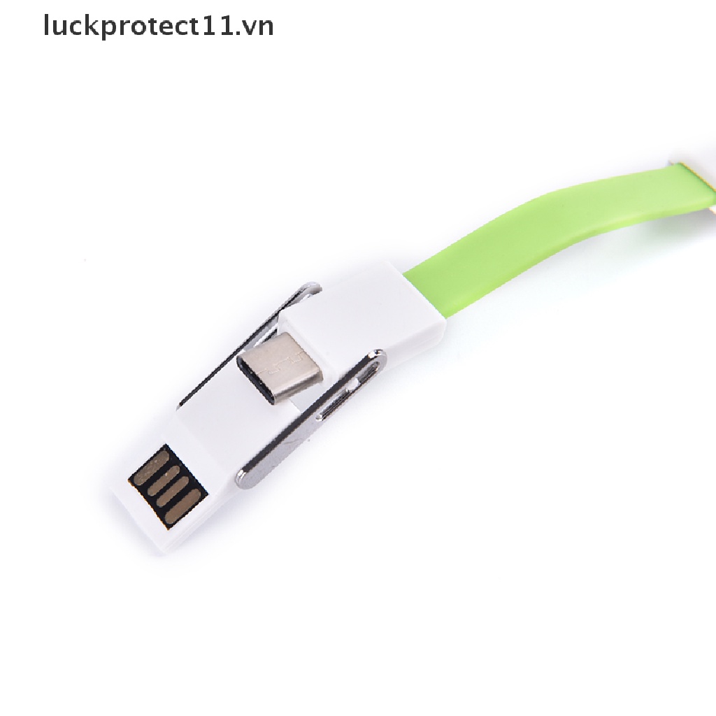 Móc Khóa Nam Châm 4 Trong 1 Cổng Micro USB Type-C