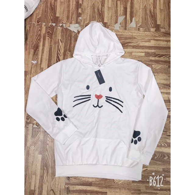 [HÀNG SIÊU HOT] ÁO HOODIE MÈO RIA | BigBuy360 - bigbuy360.vn