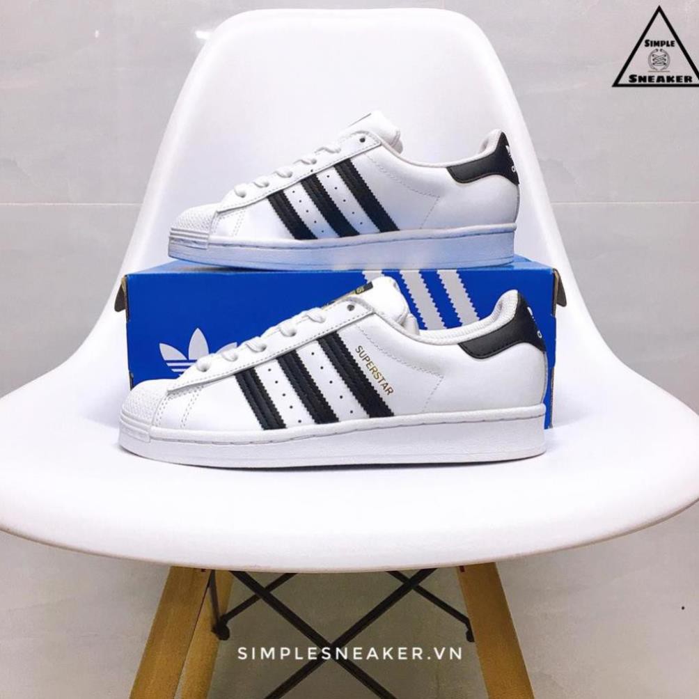 [Sale 3/3]Giày Adidas Chính Hãng 🔴FREESHIP🔴 Adidas Super Star Mũi Sò - Giày Adidas Superstar Tem Vàng Chuẩn Auth -z11 ᵍ