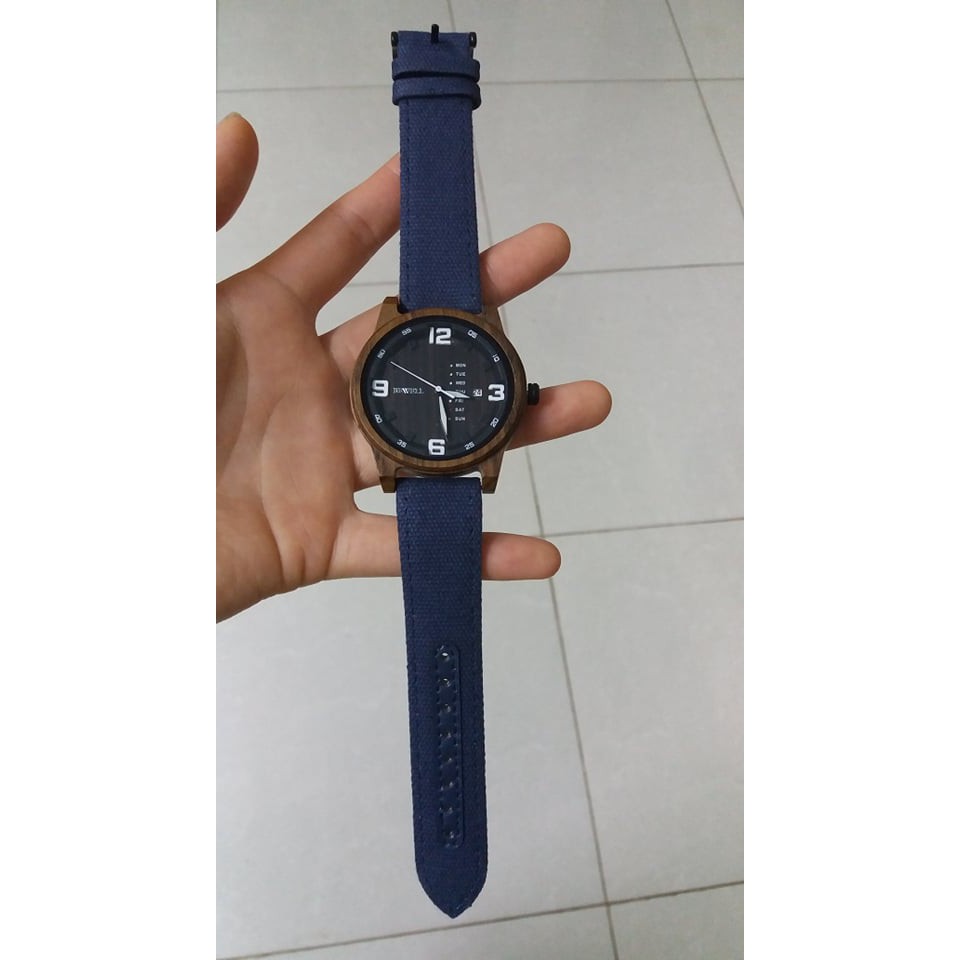 Đồng hồ bằng gỗ, Đồng hồ đeo tay nam, Đồng hồ mặt gỗ mã 156A bewell