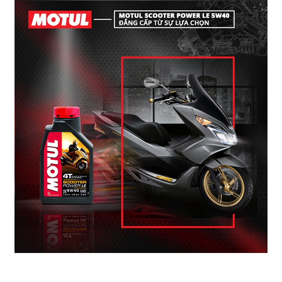 MOTUL Scooter Gear plus 80w90 - Nhớt lab MOTUL cho xe tay ga cao cấp