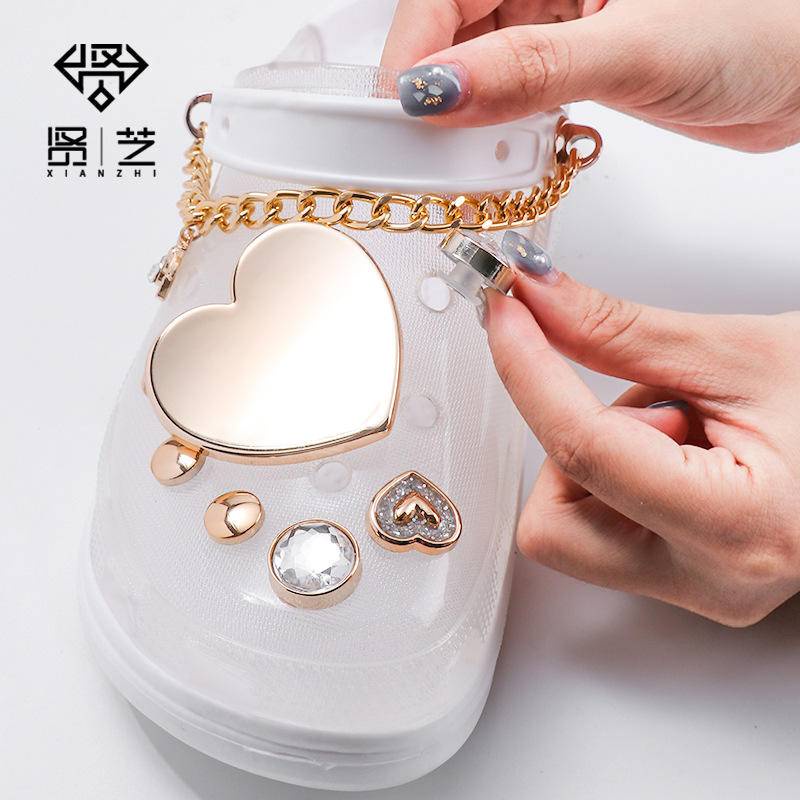 crocs sticker Bộ Phụ Kiện Trang Trí Giày DIY Đẹp Mắtshoes sticker Accessories Stickers Sandals Shoe Decoration