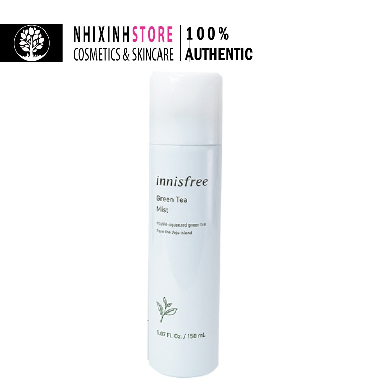 [MẪU MỚI] Xịt khoáng Innisfree Green Tea Mineral Mist 50,150ML | BigBuy360 - bigbuy360.vn