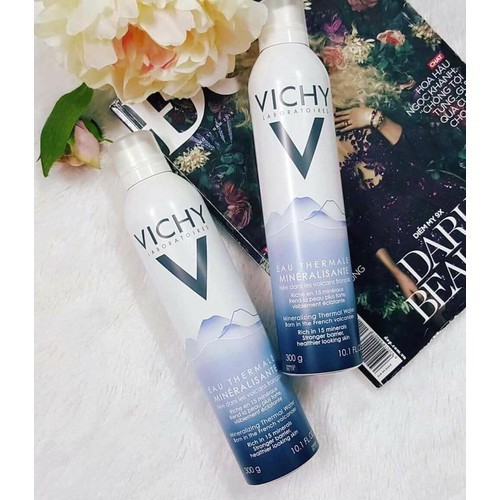 Xịt khoáng Vichy Mineralizing Thermal Water 300ml cấp ẩm, dưỡng da, chống lão hóa - Skinfa.