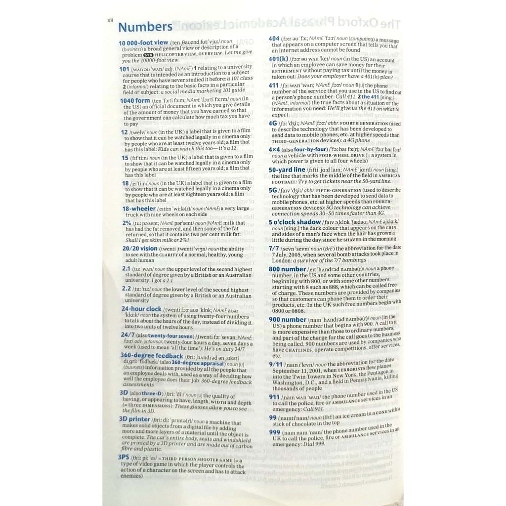 Từ điển: Oxford Advanced Learner's Dictionary 10th Edition - ( Xuất bản lần thứ 10)