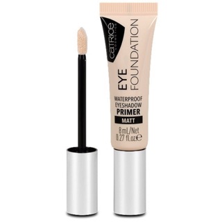 Kem Lót Mắt Catrice Eye Foundation Waterproof Eyeshadow Primer Matt 8ml