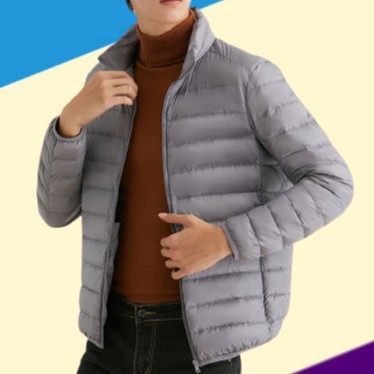 [Nhập MAHM12] Áo Phao Nam - Áo Khoác Lông Vũ Pha Trần Bông Có 4 túi | BigBuy360 - bigbuy360.vn