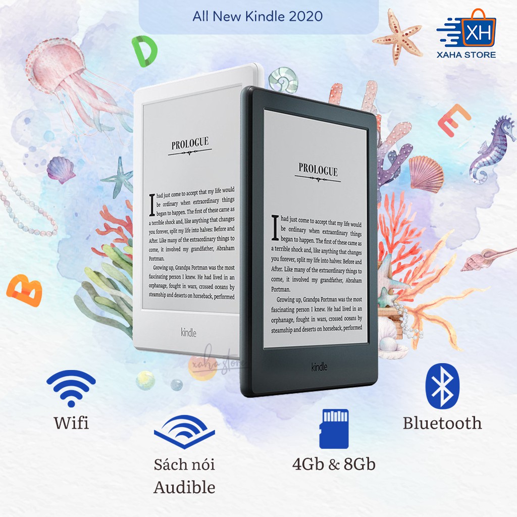 Máy đọc sách All-new Kindle 10th Generation - 2019 (4GB/8GB) NEW 100% | WebRaoVat - webraovat.net.vn