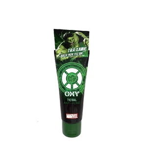 Kem rửa mặt ngừa mụn kiểm soát nhờn OXY Total Acne Wash Smasher (Phiên bản Hulk giới hạn) (100g)