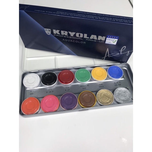 Màu vẽ hoá trang Aquacolor Kryolan | BigBuy360 - bigbuy360.vn
