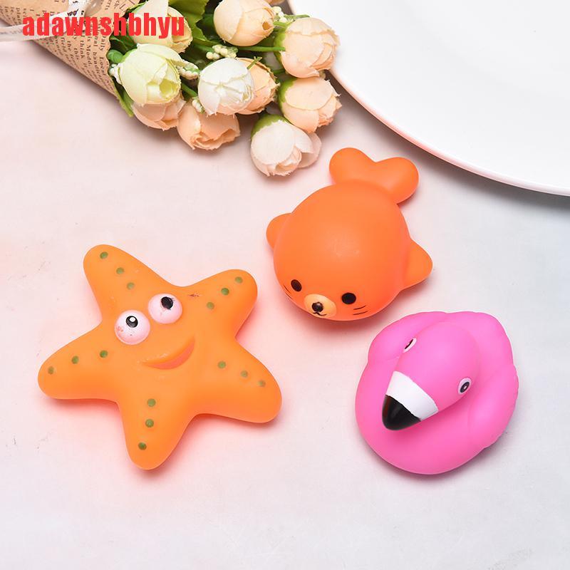 [adawnshbhyu]Baby Water Flashing Animals Automatic Led Lighting up Beach Bathroom Bath Toys