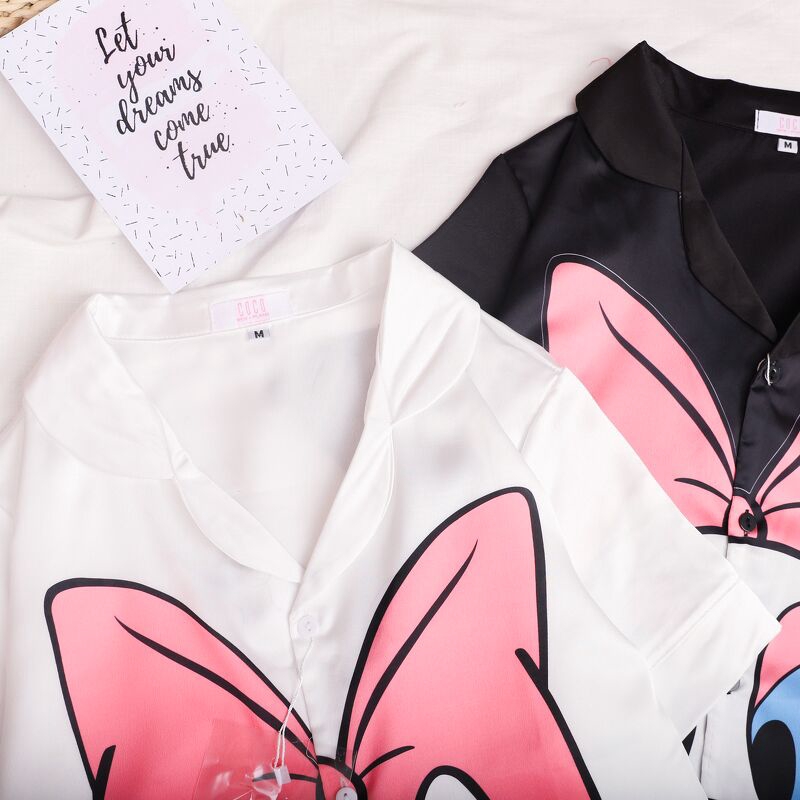 𝑪𝑶𝑪𝑶 𝑩𝑰𝑲𝑰𝑵𝑰 Bộ Đồ Ngủ - Đồ Mặc Nhà Lụa Satin ( VCC20017 ) | BigBuy360 - bigbuy360.vn