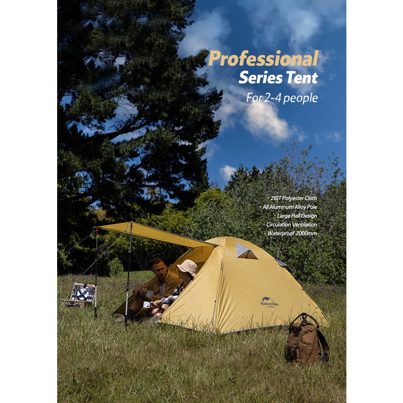 Lều dã ngoại 2 Người Naturehike P-Series NH18Z022-P