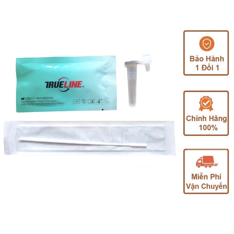 Test nhanh covid dịch tỵ hầu trueline