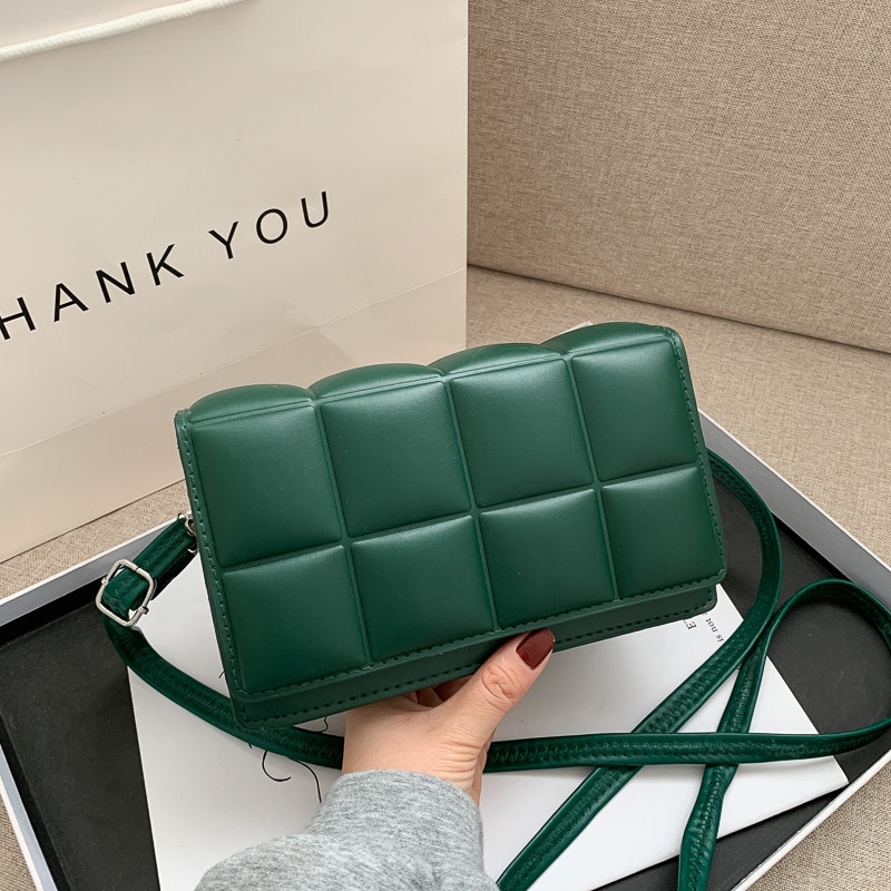 Túi Xách Đeo Vai JASMIN NOIR Họa Tiết Ô Vuông Thời Trang Sành Điệu Cho Nữ