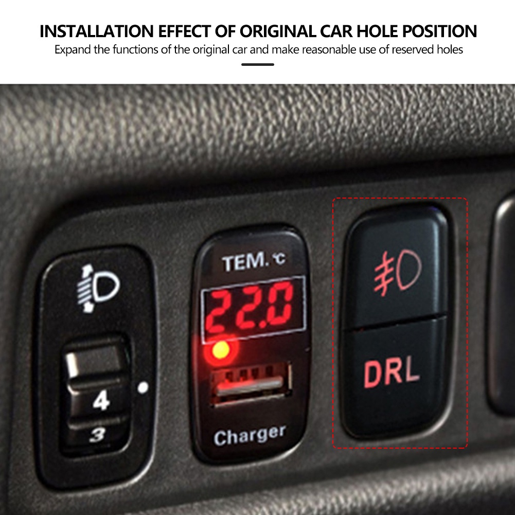 1 Công Tắc Đèn Sương Mù Ban Ngày Cho Xe Mitsubishi