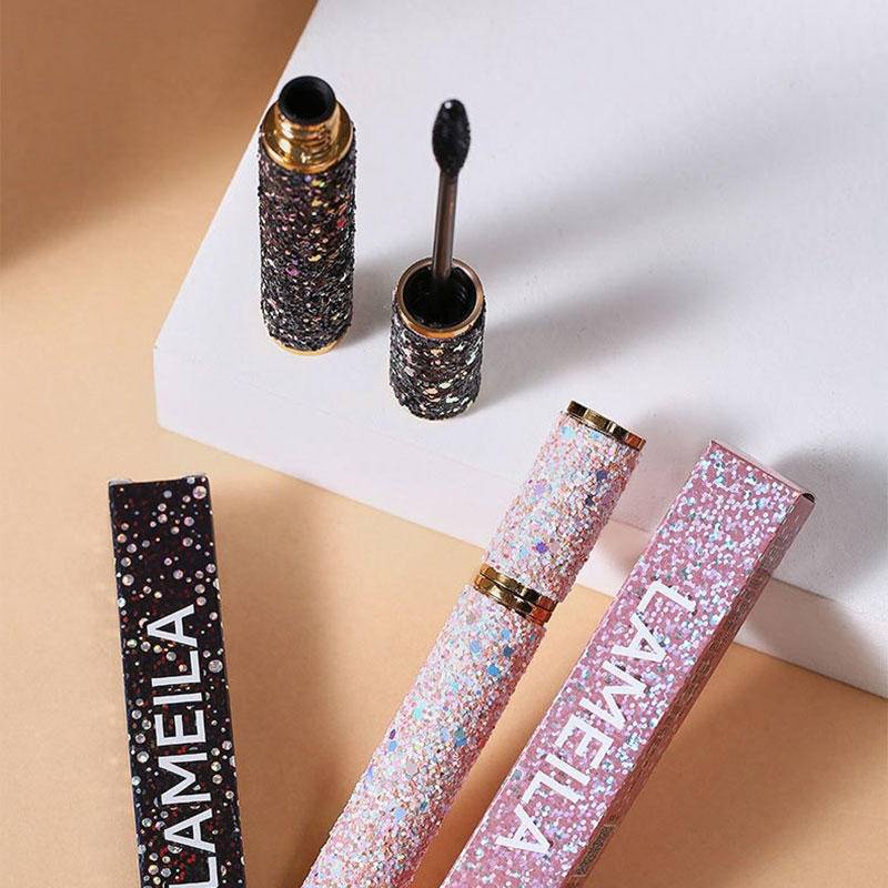 Mascara Chống Thấm Nước Uốn Cong Làm Dày Và Dài Mi Trang Điểm Chuyên Nghiệp