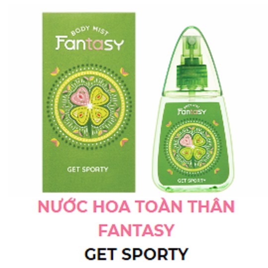 (100ml) Nước hoa toàn thân FANTASY 100ml | Thế Giới Skin Care