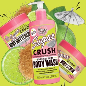 Tẩy da chết toàn thân Soap and Glory Sugar Crush Body Scrub 300ml (Bill Anh)