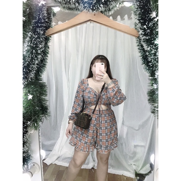 [BIGSIZE] SET ÁO RÚT QUẦN BÈO XINH XẮN 60-90kg By Linh Nguyễn
