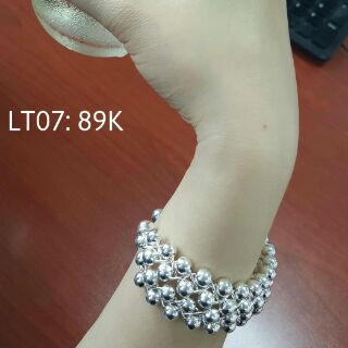 RẺ VÔ ĐỊCH Lắc tay hạt bi đan chéo