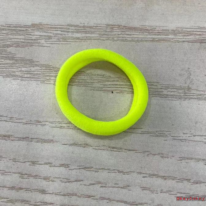 Dây Buộc Tóc Đuôi Ngựa Co Giãn Không Đường May Màu Kẹo Thời Trang Cho Nữ