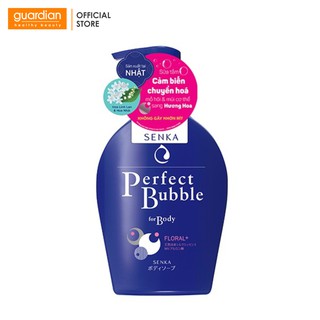 Sữa tắm tạo bọt Senka Perfect Bubble hương hoa tươi mát (500ml)