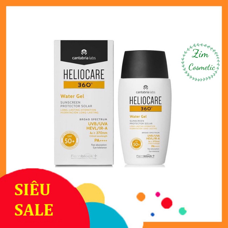 Kem chống nắng Heliocare 360 Water Gel Spf50+ 50ml