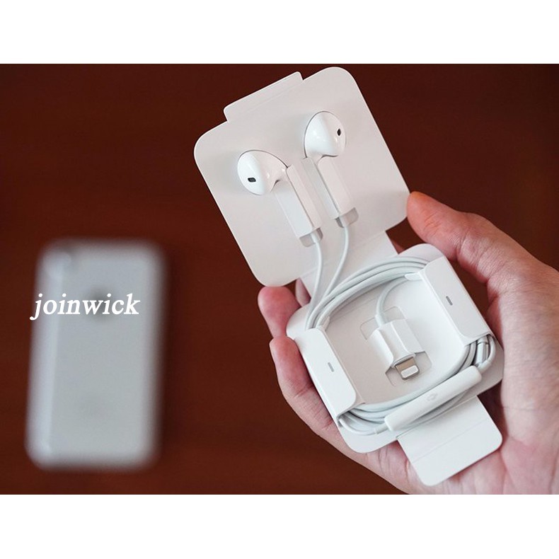 Tai nghe zin máy iPhone 7/8/X/XR/XS/XS Max Nguyên hộp cổng Lightning Apple EarPods