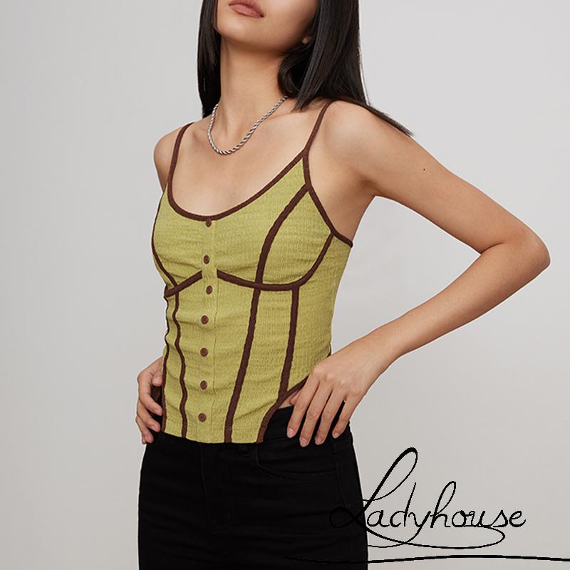 Áo Thun Không Tay Vạt Xéo Hở Lưng Thời Trang Mùa Hè Dành Cho Nữ