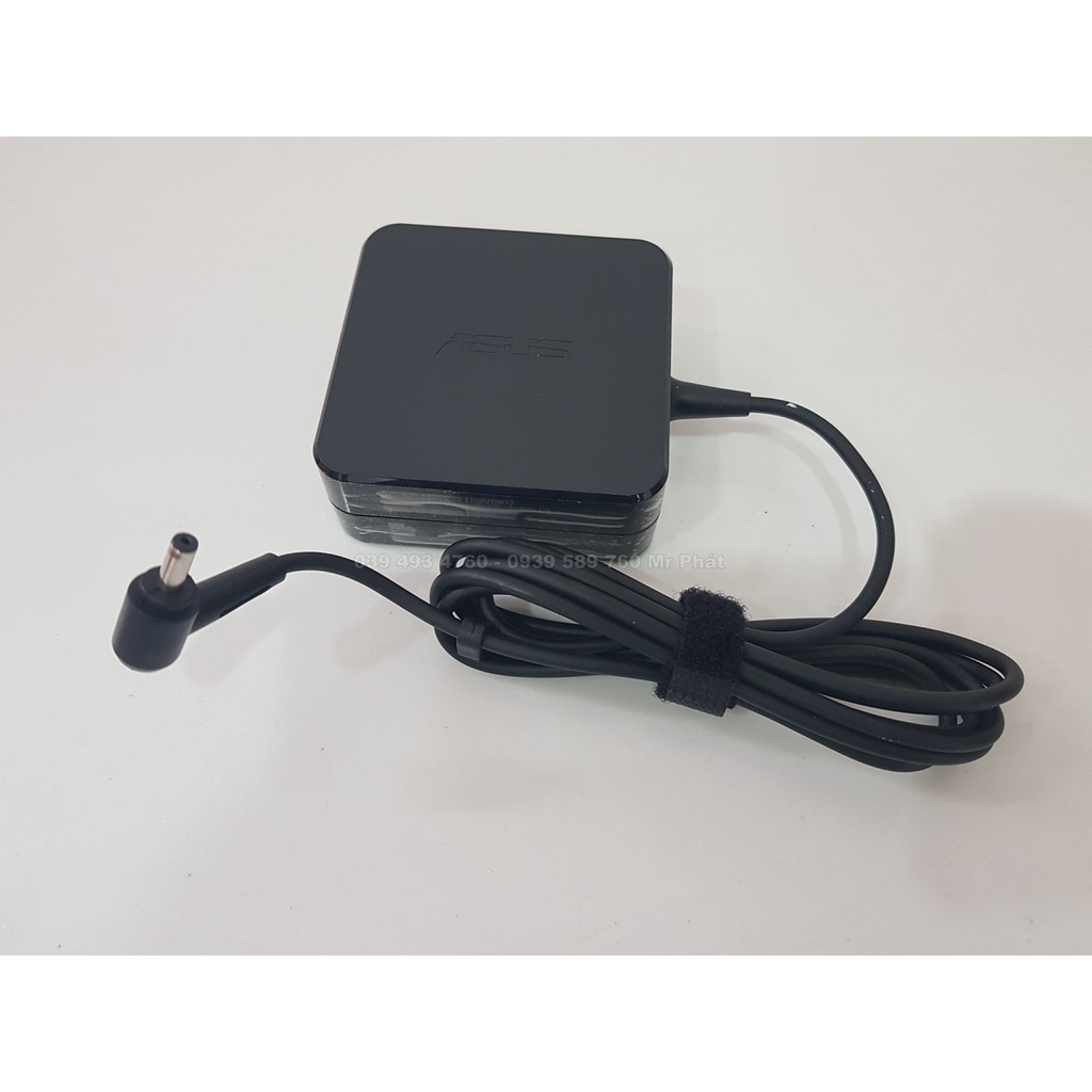 Sạc laptop Asus 19V-3.42A = 65w - Zin bảo hành 12 tháng - Hình video thật của sản phẩm