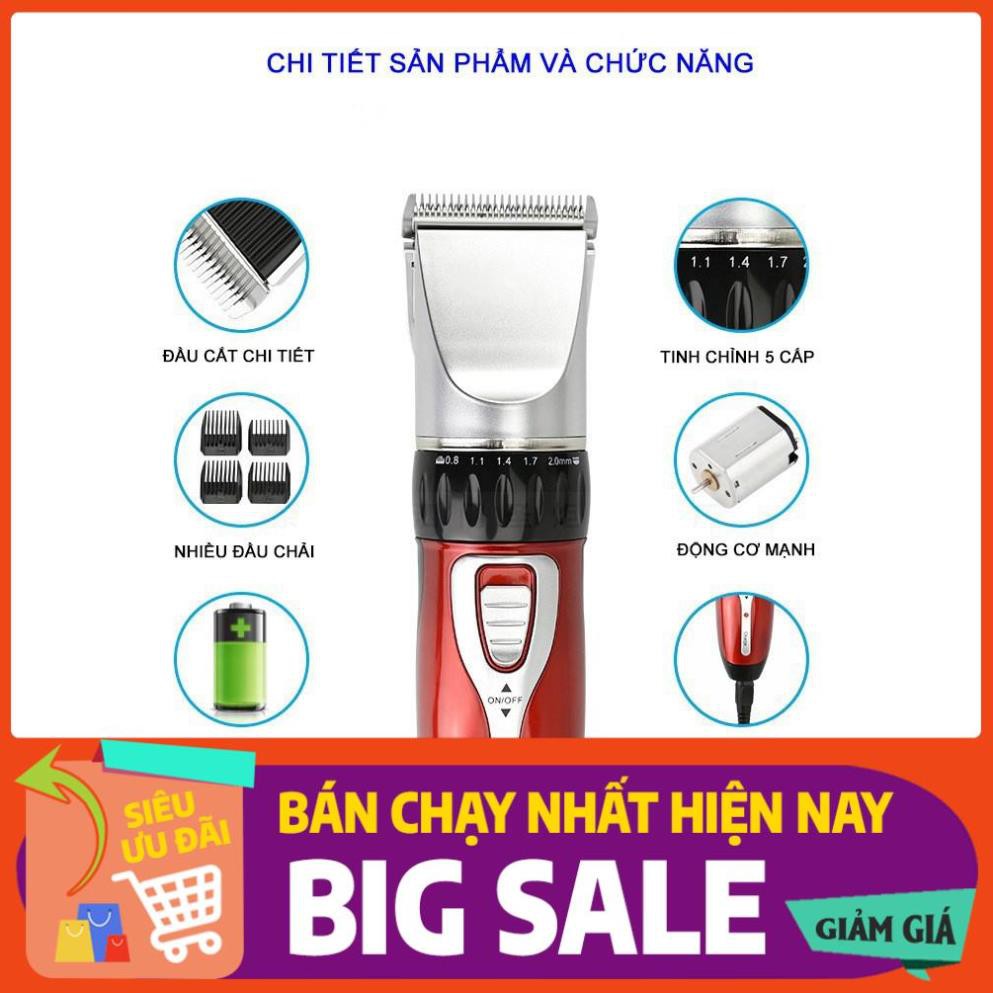 😹Không Cắt Được Hoàn Tiền 100%😸Tông Đơ Cạo, Tỉa Lông Thú Cưng Jichen 8017, Chuyên Dùng Cắt Tỉa Lông Thú Cưng Tại Nhà