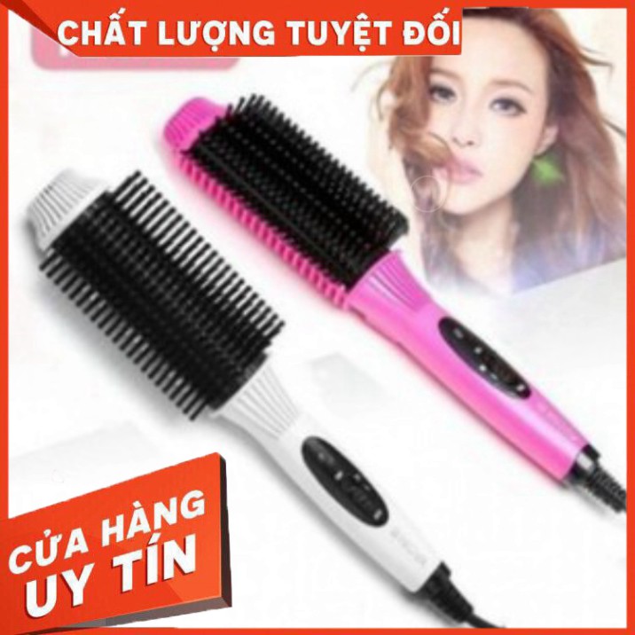 Lược Điện Tạo Kiểu Tóc Đa Năng Nova NHC - 8810, Uốn Cụp, Uốn Xoă, Dập Xù Phồng - Bảo Hành 3 Tháng - VietShop