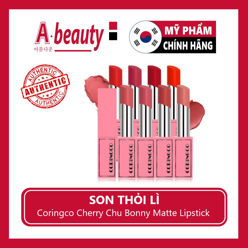 Son Lì Coringco Bonny Lipstick Matte Chính Hãng | BigBuy360 - bigbuy360.vn