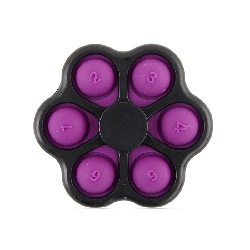 Con Quay Đồ Chơi Fidget Spinner Mini Bằng Silicone