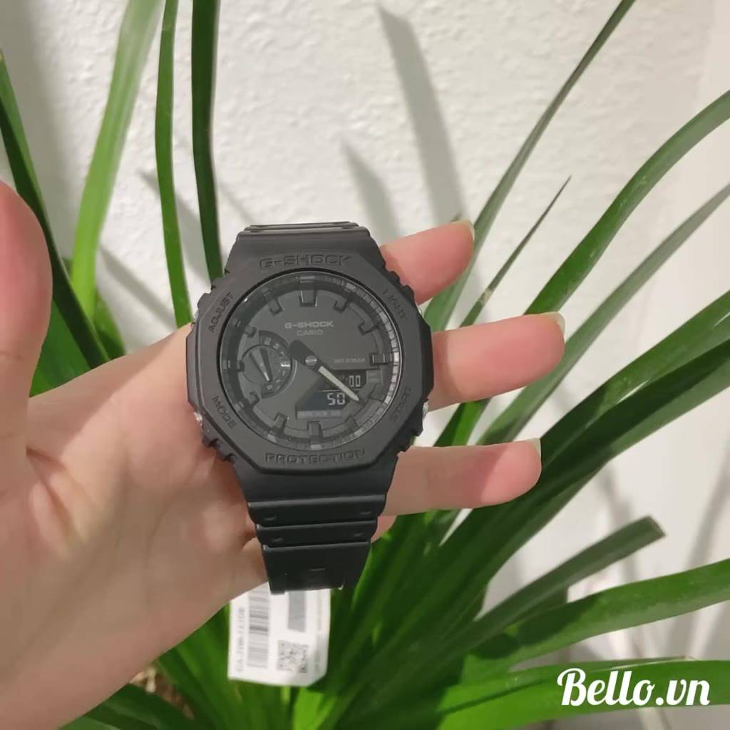 Đồng hồ Nam Dây Nhựa Casio G-Shock GA-2100-1A1 chính hãng bảo hành 5 năm Pin trọn đời | BigBuy360 - bigbuy360.vn