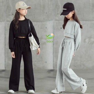 BỘ NỈ Thu Đông Cá Tính XẢ TẾT Cho Bé Gái từ 15-40kg DOLY STORE