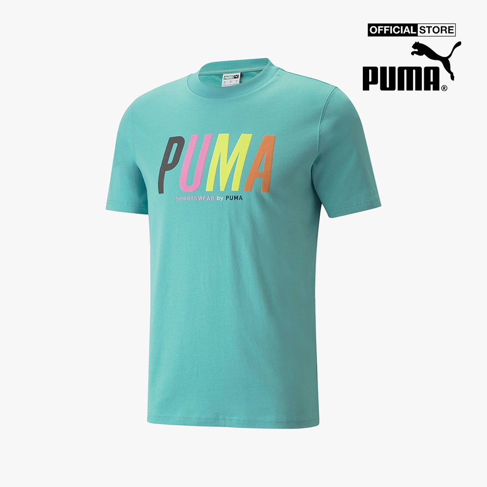 PUMA - Áo thun nam ngắn tay cổ tròn Sportswear by PUMA Graphic 533623-61
