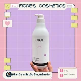 Sữa rửa mặt HA Gigi Lotus Cleansing Milk