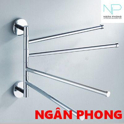 THANH TREO KHĂN 360 ĐỘ-INOX 201