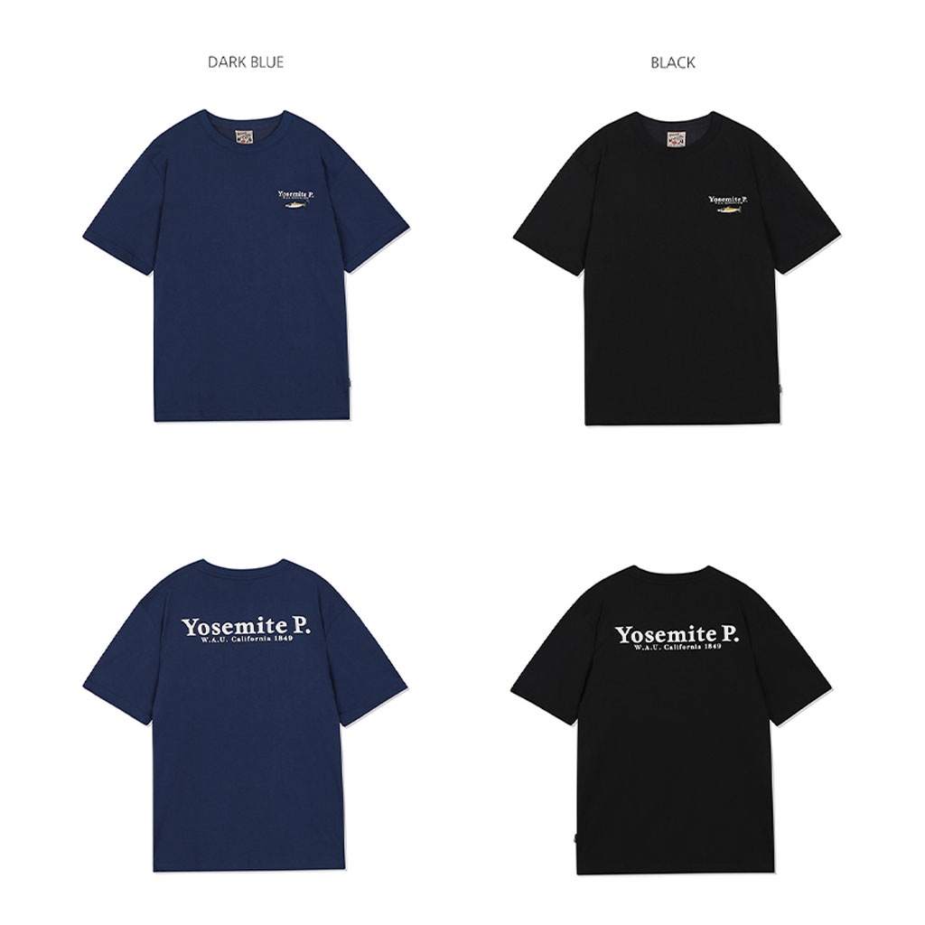 Áo phông WHO.A.U WHRAC2403U YOSEMITE P. thêu hình cá thời trang