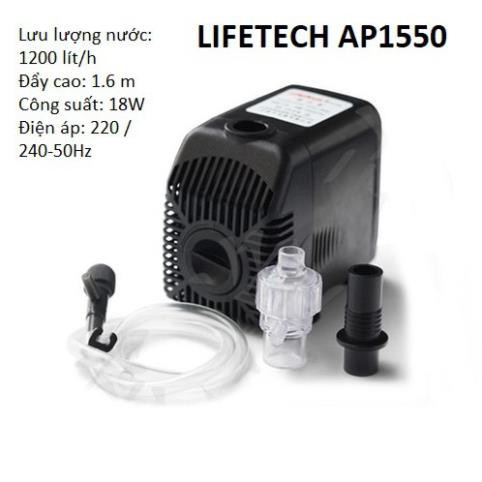 Máy bơm chìm hồ cá Lifetech AP1000-AP1200-AP1550-AP-2000- AP2500-AP3100