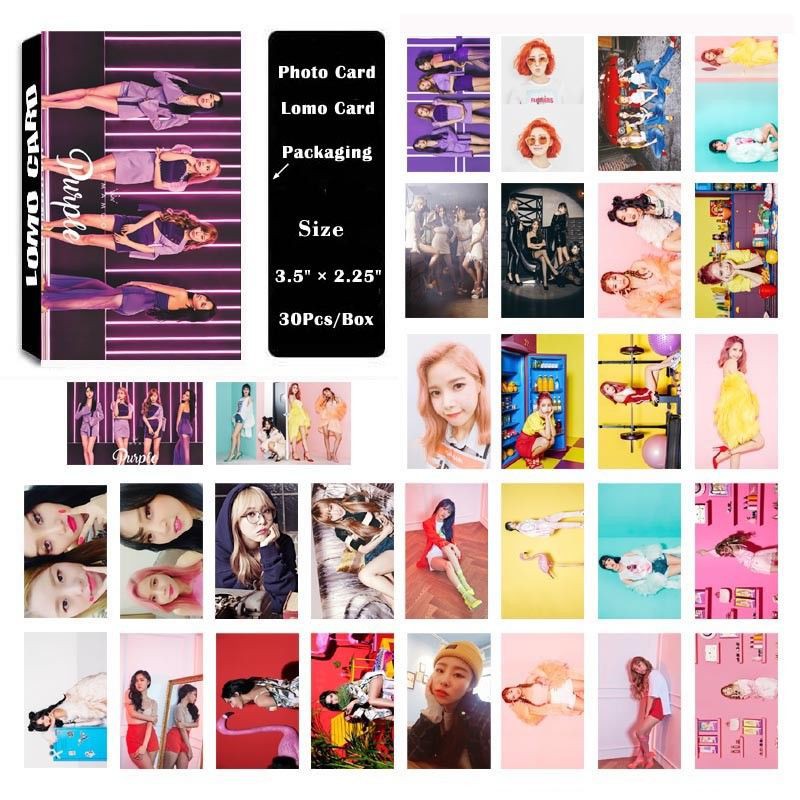 Lomocard ảnh Mamamoo (Hàng có sẵn)