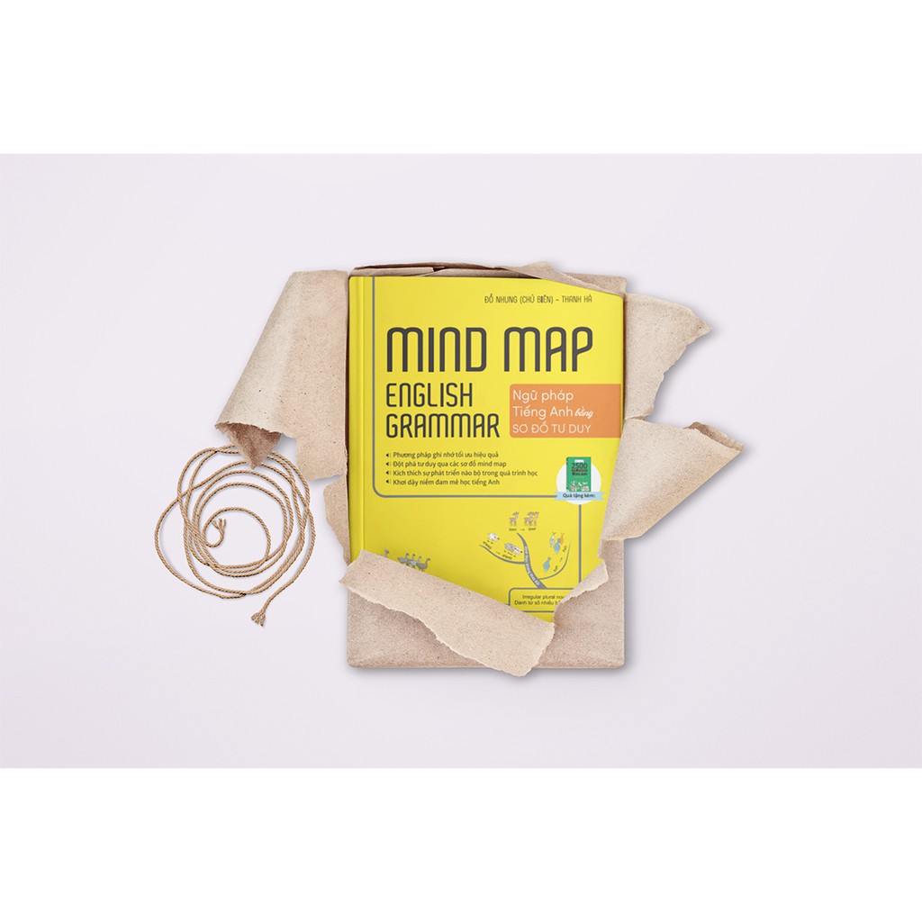 Sách - Mindmap English Grammar: Ngữ Pháp Tiếng Anh Bằng Sơ Đồ Tư Duy (Học Cùng App MCBOOKS) | BigBuy360 - bigbuy360.vn